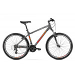 Horský bicykel Romet Rambler 27,5" R7.0 LTD grafitovo-strieborno-červený 21" 